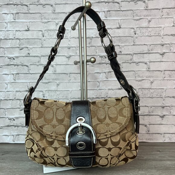 *PLEASE READ* COACH Signature SOHO Hobo Shoulder Bag 6171 Small Size - Picture 1 of 9